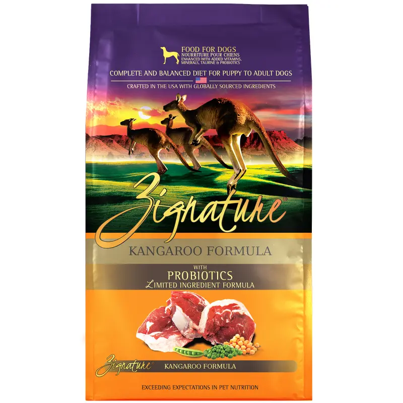 Zignature Kangaroo Formula Dog Food 12.5 lb