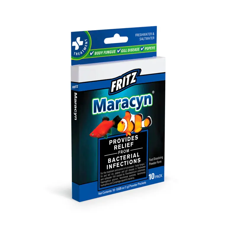 Fritz Maracyn Freshwater & Saltwater Treatment - 10ct