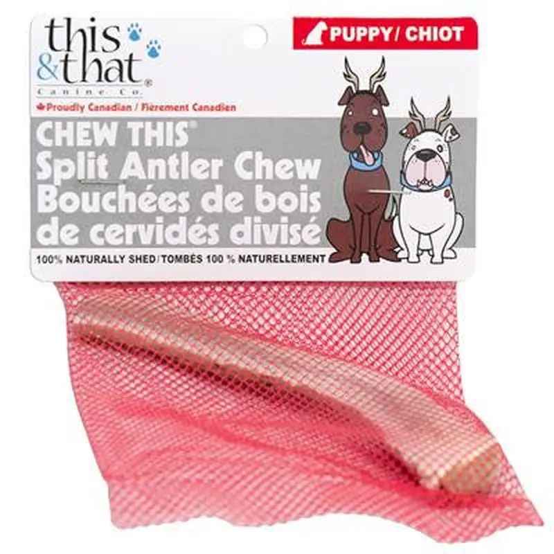 This & That Dog Toughest Antler Split 1.5oz 