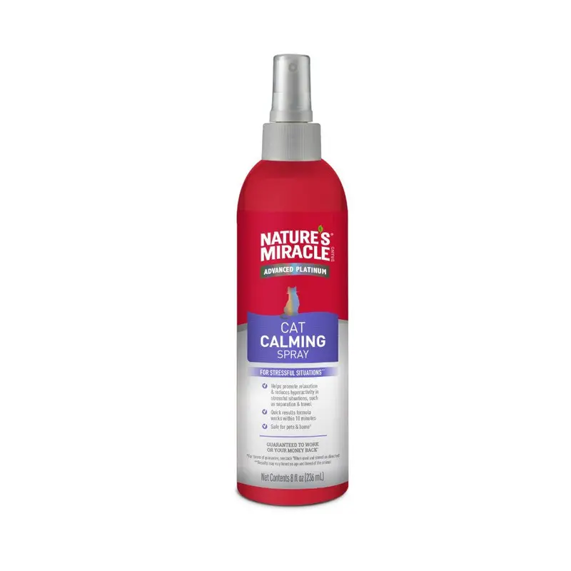 Nature's Miracle Advanced Platinum Cat Calming Spray 8oz