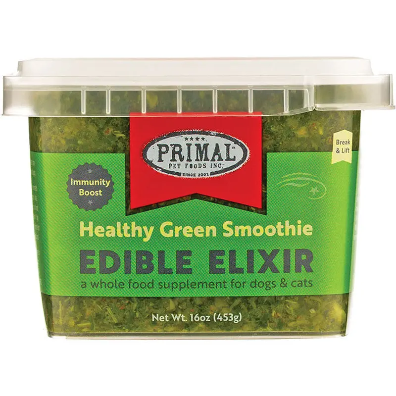 Primal frozen Elixer Healthy Greens 16oz SD-5