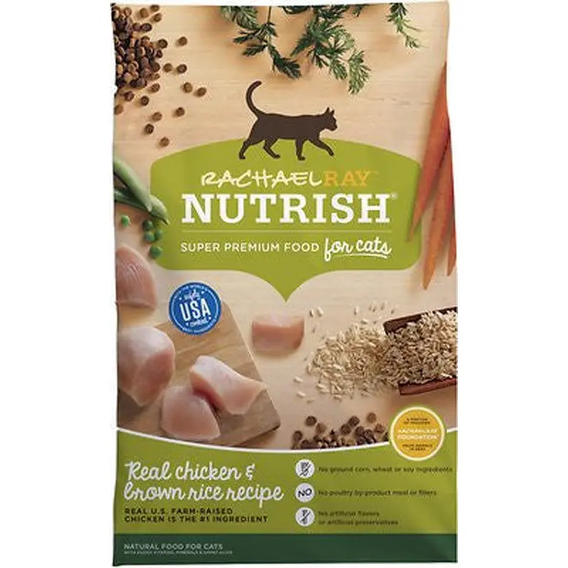 Rachael Ray Nutrish Chicken Brown Rice Recipe Cat 6 lb - 790029