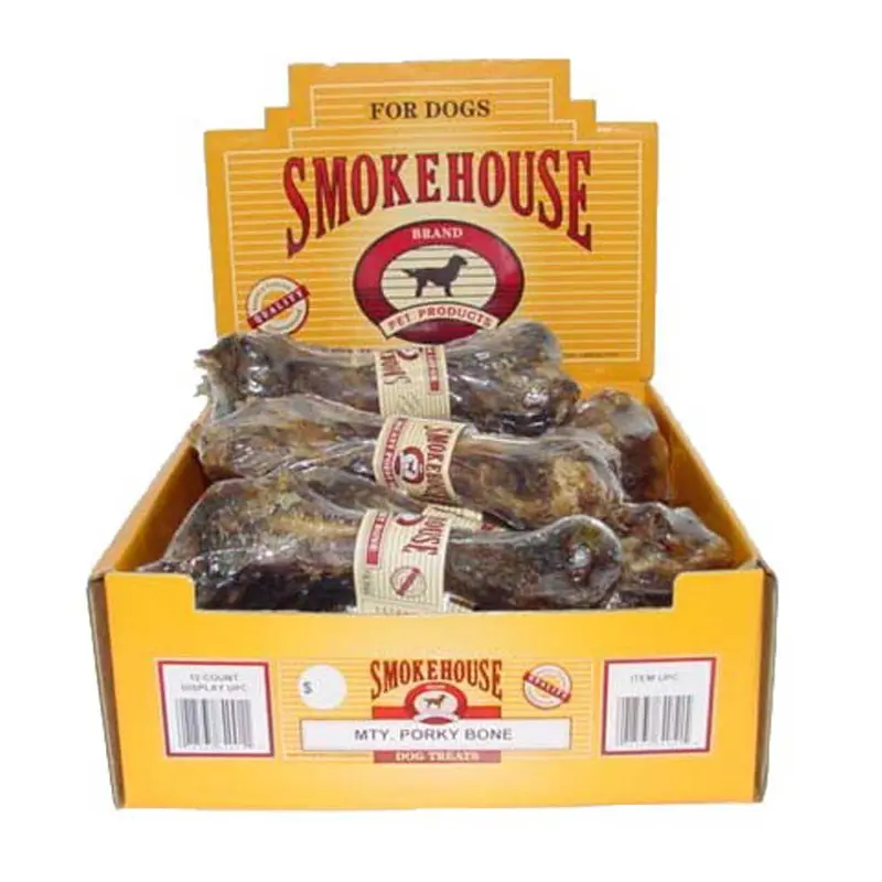 Smokehouse USA Made Meaty Porky Bone 12 ct
