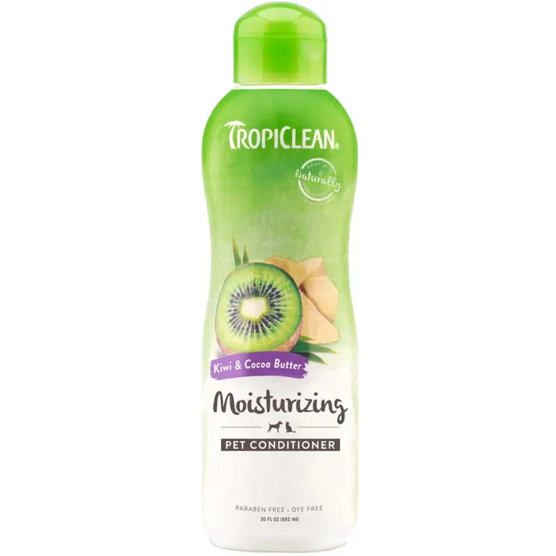 TropiClean Kiwi & Cocoa Butter Moisturizing Conditioner for Pets 20 fl. oz