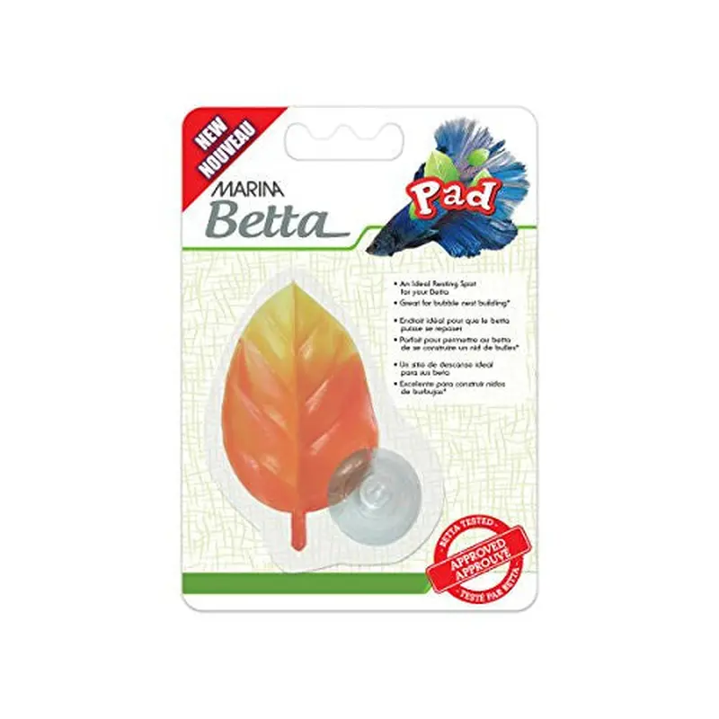Marina Betta Leaf Pad, Orange 12231