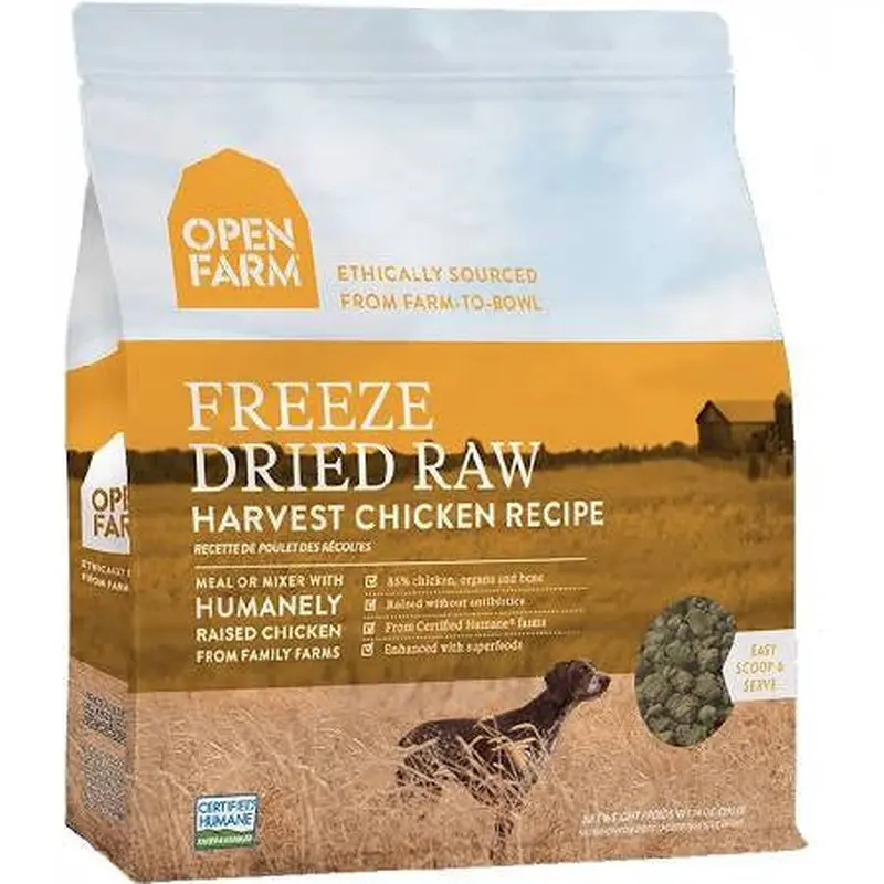 Open Farm Dog Freeze Dried Harvest Chicken 13.5oz 