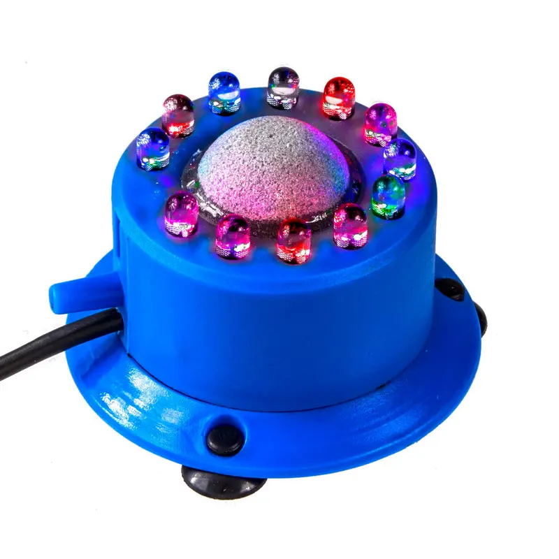 Penn-Plax Round LED Air Stone Blue 3 in x 2 in