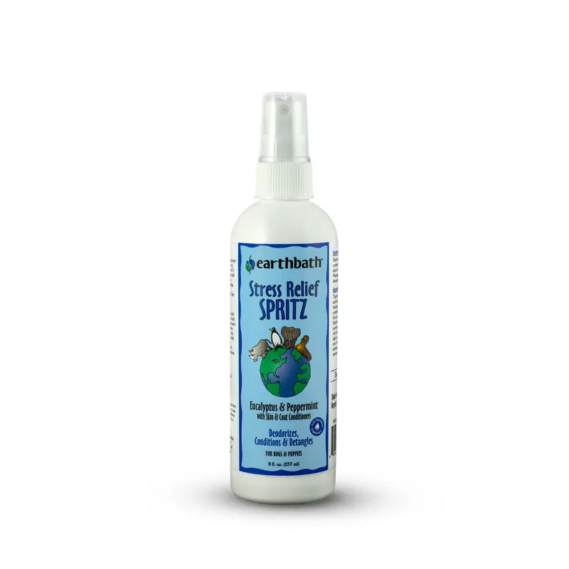 Earthbath Stress Relief Spritz for Dogs, Eucalyptus & Peppermint 8oz