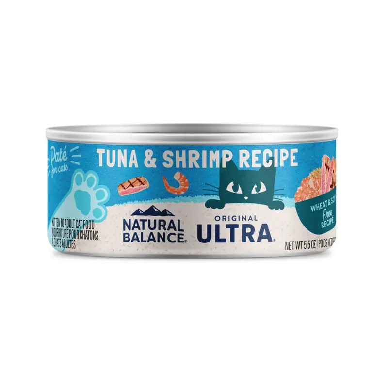 Natural Balance Pet Foods Original Ultra Canned Cat Food Tuna & Shrimp - 24pk/5.5 oz