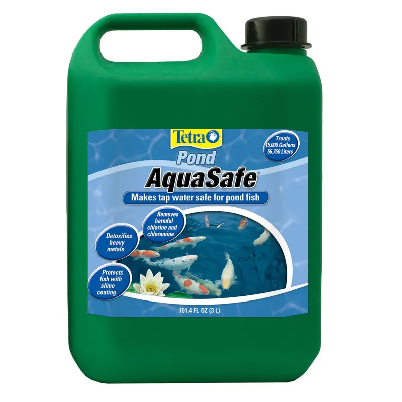 Tetra AquaSafe Pond Water Conditioner and Dechlorinator 101.4 fl. oz