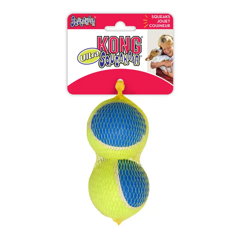 KONG Ultra Squeak Air Ball Dog Toy LG