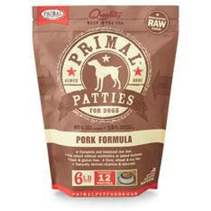 Primal Prk Form Dog 6lb