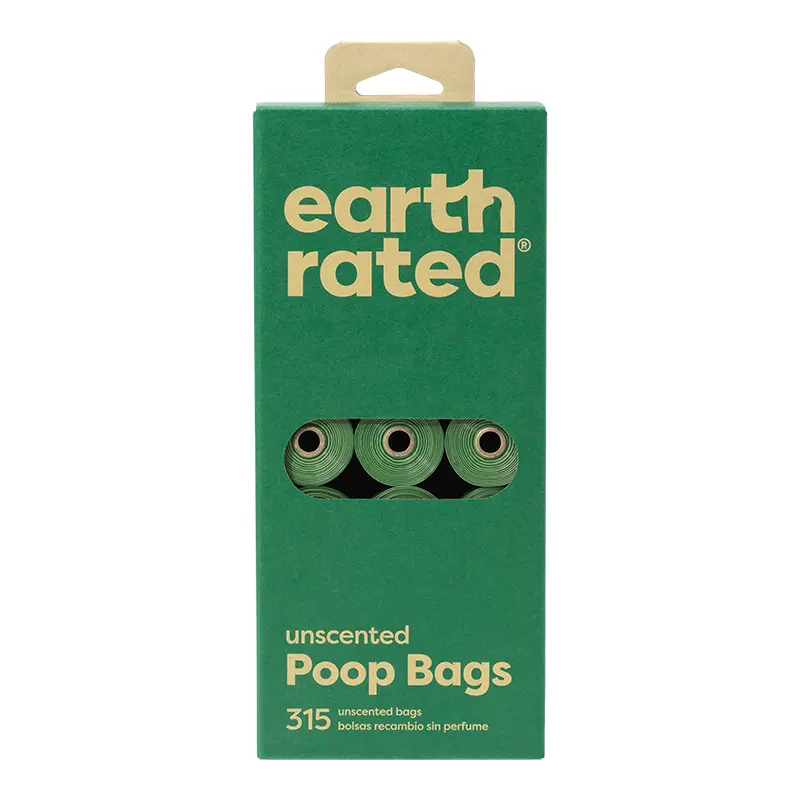 Earth Rated Dog Unscented Bag 21 Roll - 315 Count 