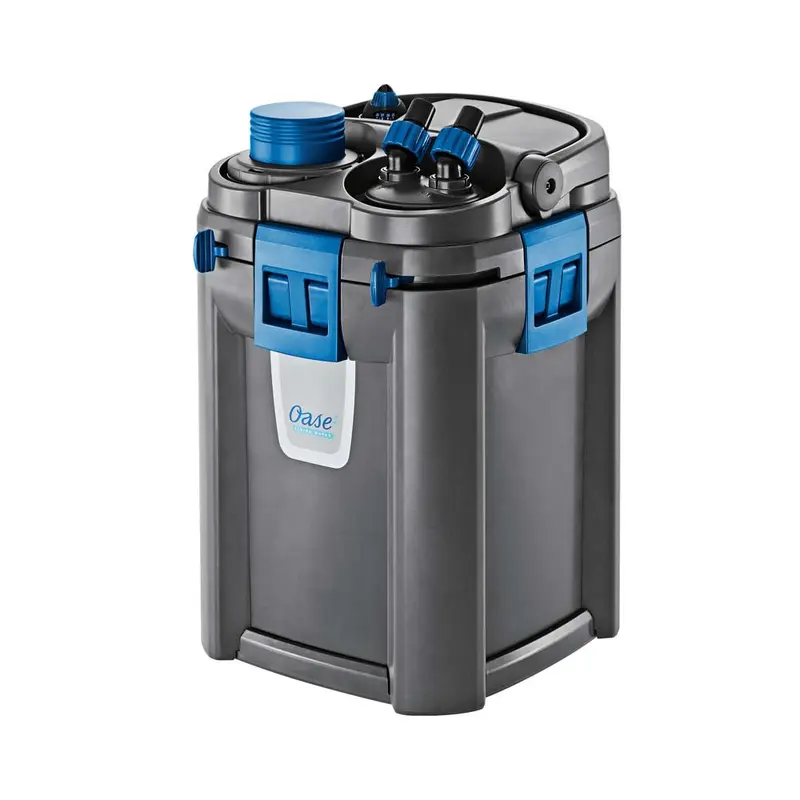 OASE BioMaster Thermo 250 External Canister Filter with Built-in Heater Black, Blue