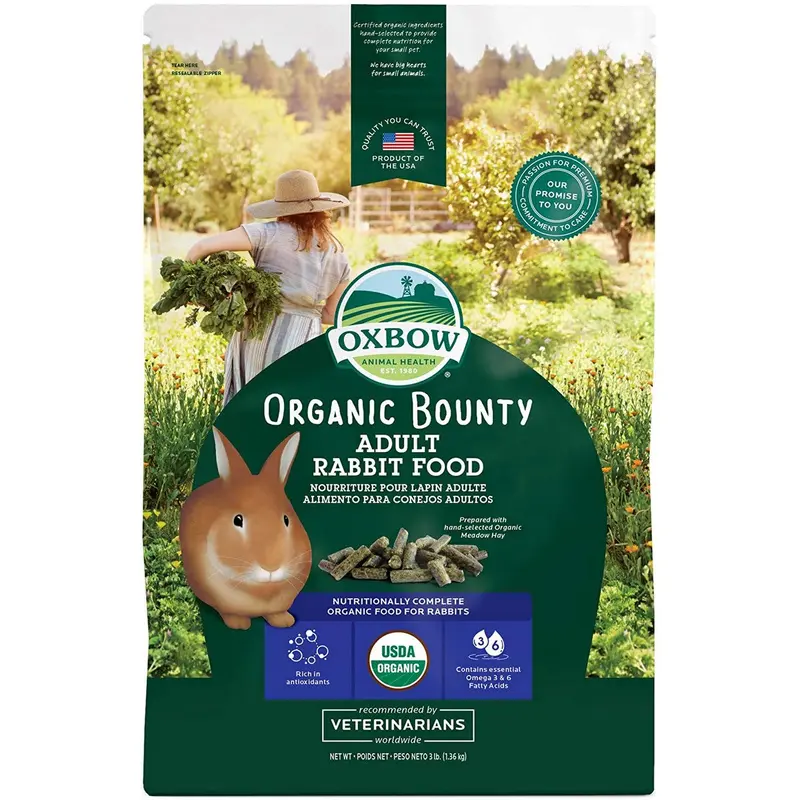 Oxbow Organic Bounty Adult Rabbit 3lb