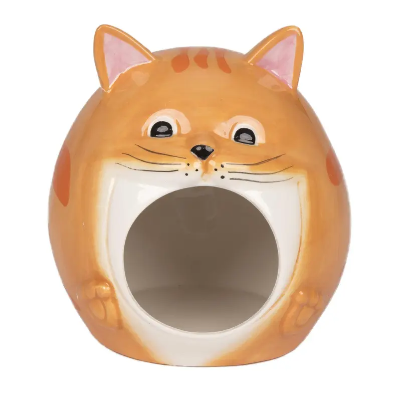 Ware Tabby Cat Hideout for Small Animals
