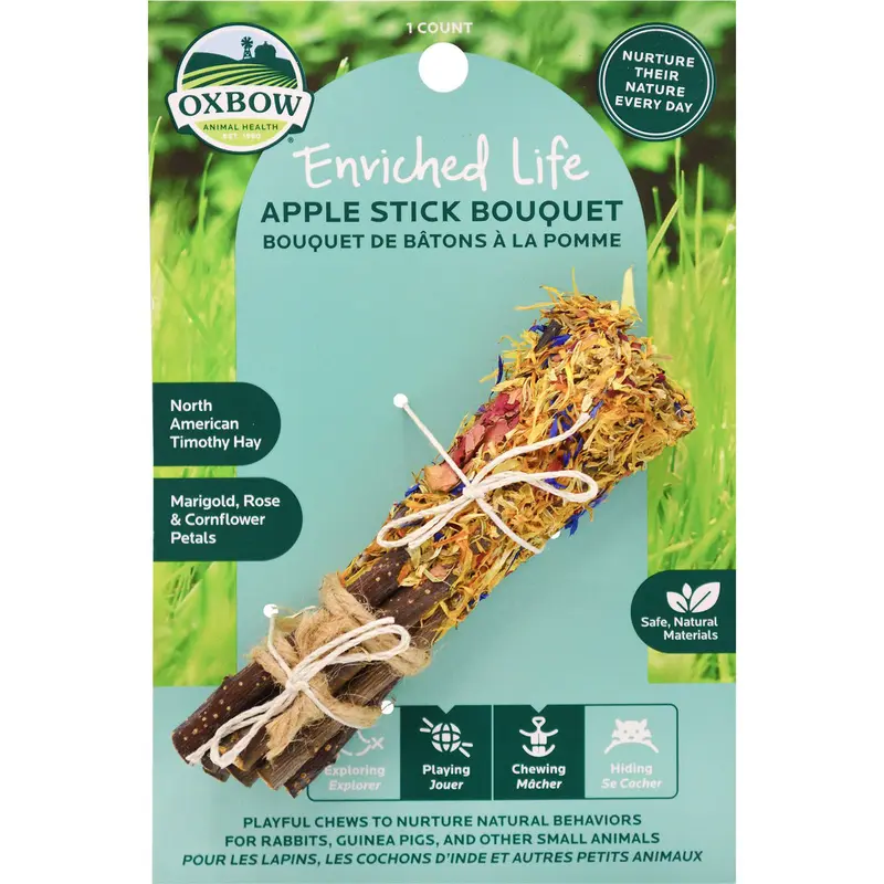 Oxbow Enriched Life Apple Stick Bouquet