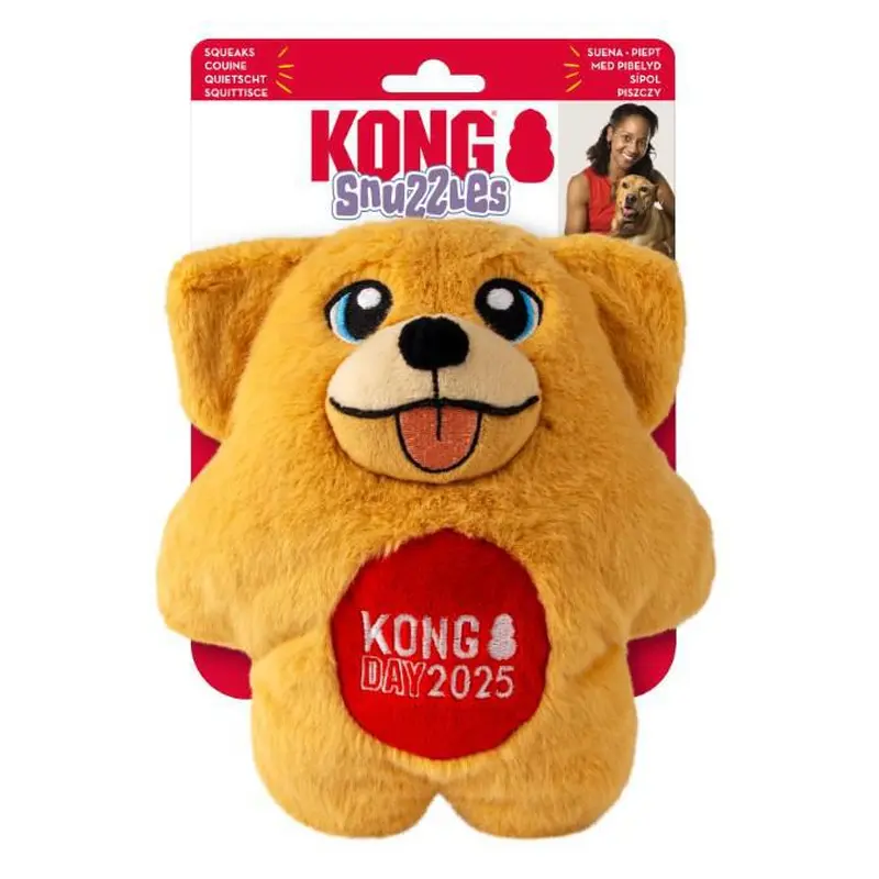 KONG KONG Wild Knots KONG Day 2025 Bear Dog Toy Assorted
