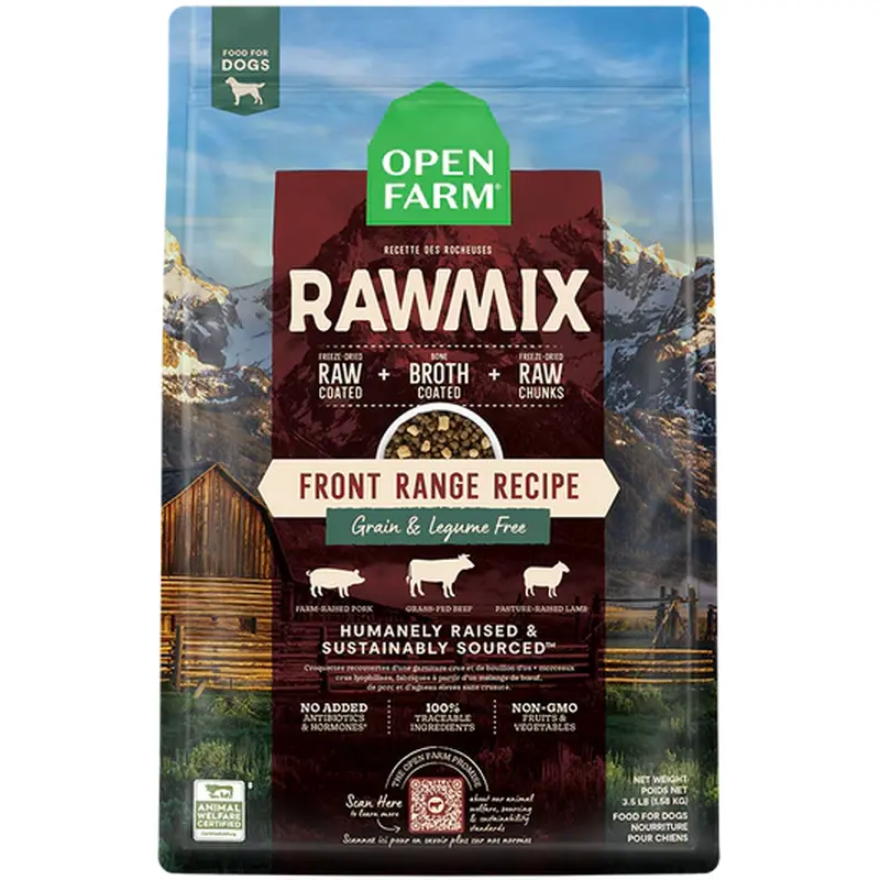 Open Farm Raw Mix Ancient Grain Front Range