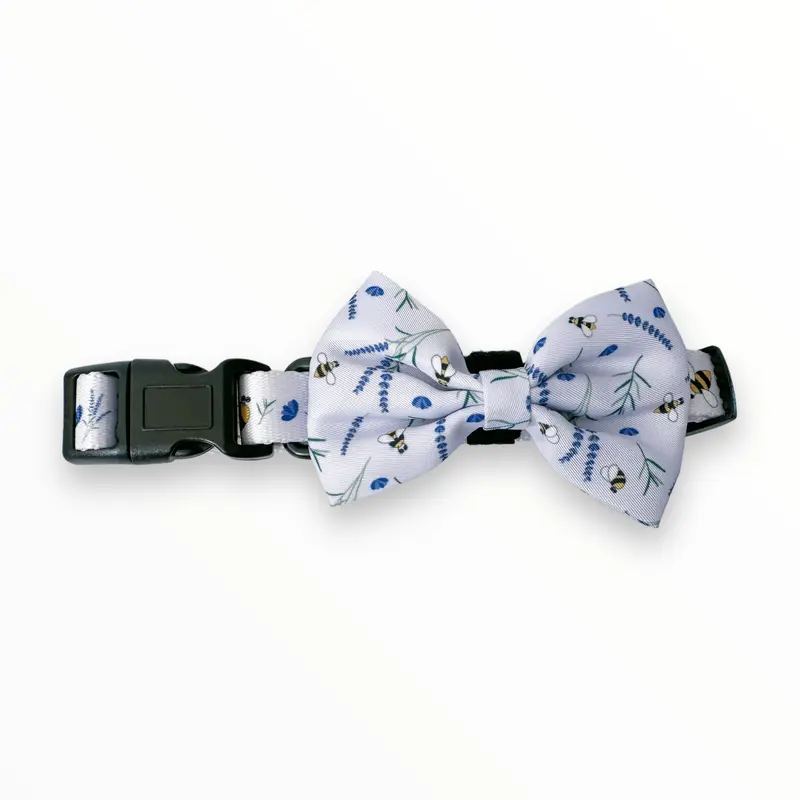 Sweet as Can Bee Collar & Free Bow Tie