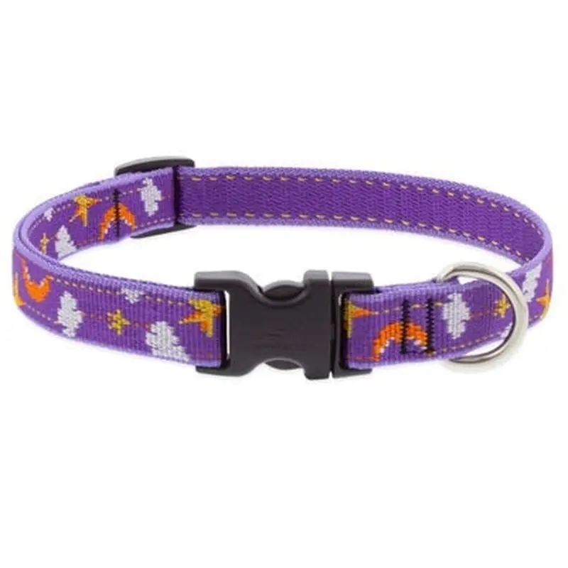 Lupine Pet Adjustable Dog Collar 3/4" x 15"-25" Sweet Dreams