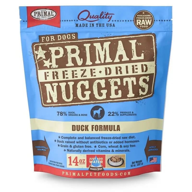 Primal Freeze-Dried  Duck, Turkey & Fish Formula