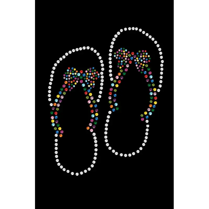Flip Flops with Bow - Bandanna