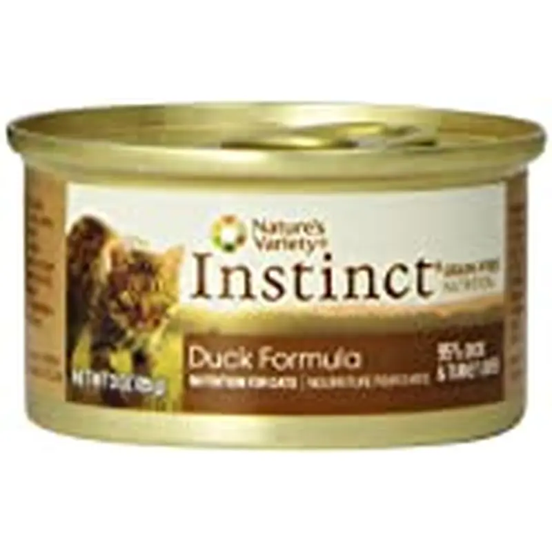 Instinct Grain-Free Duck Canned Cat Food by Nature's Variety 3oz