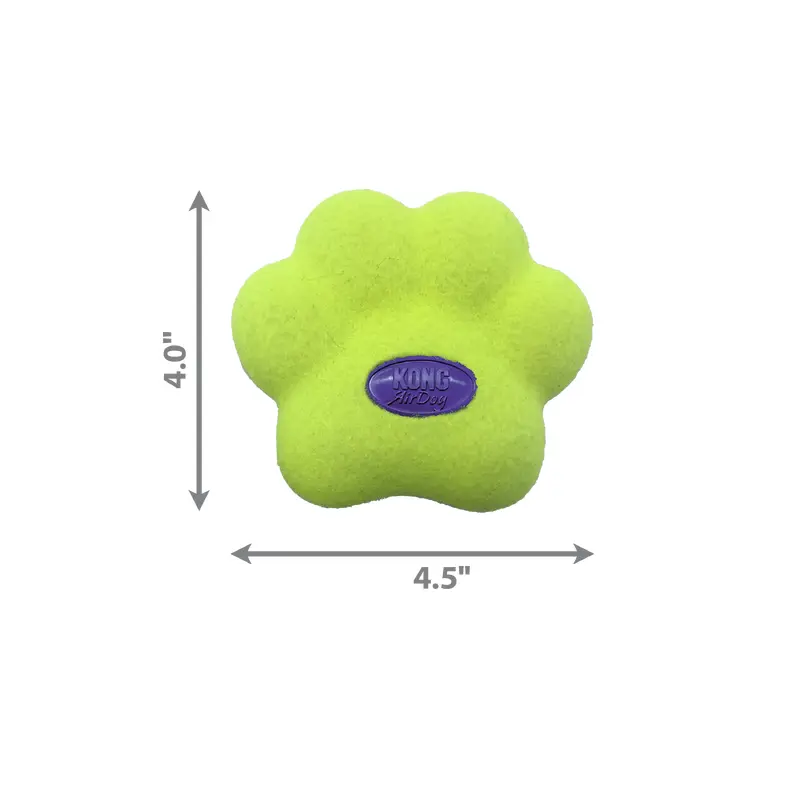 Kong Dog Toy AirDog Squeaker Paw Medium