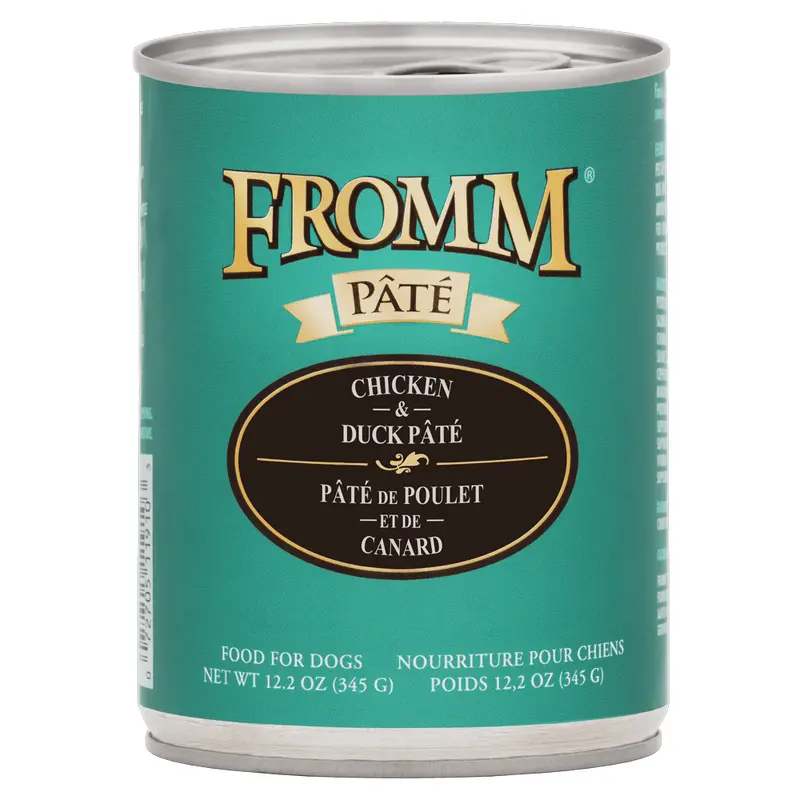 Fromm All Life Stages Chicken & Duck Pate Wet Dog Can (12.2oz)