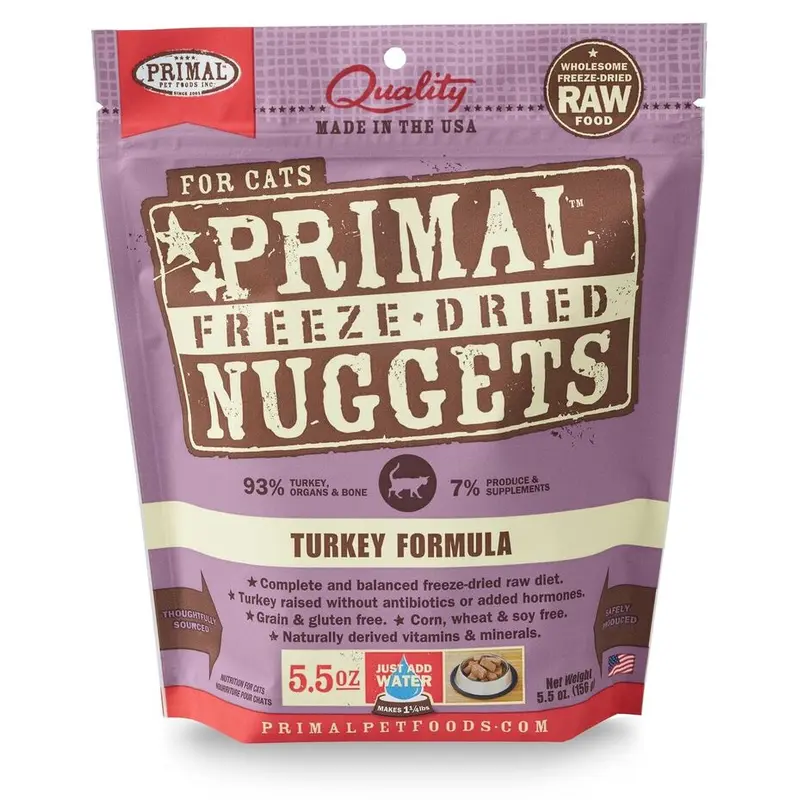 Primal Cat Freeze-Dried Turkey Formula