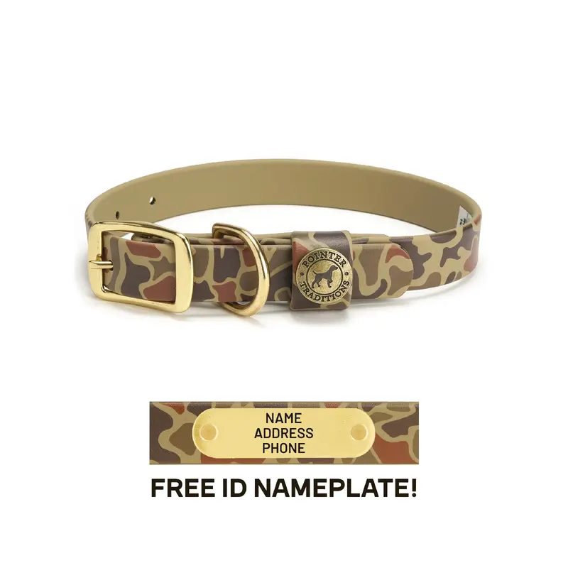 Sporting Dog Collar - Wingshooter Vintage Camo
