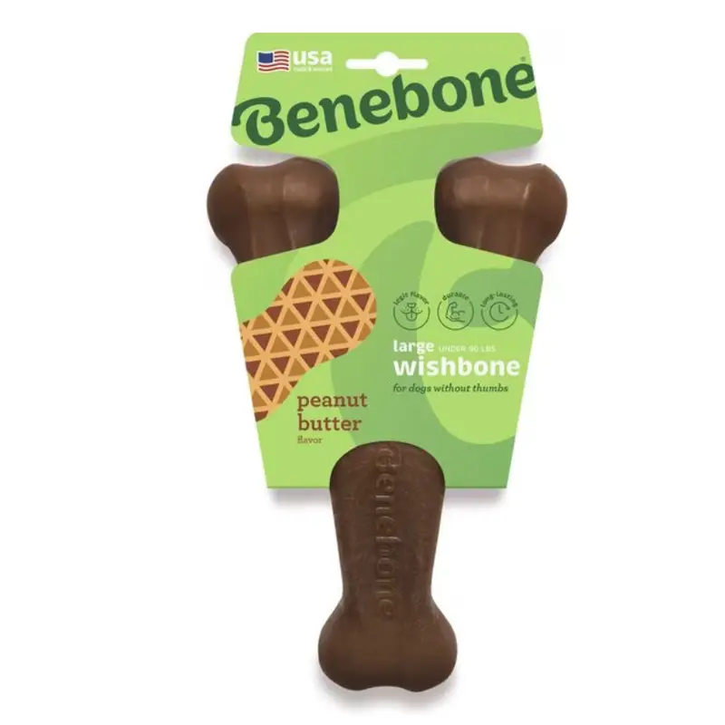Benebone Wishbone Chew Peanut Butter Flavor