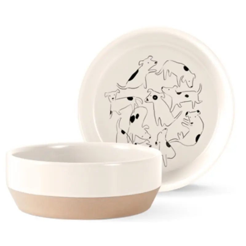 Fringe Nosey Dog Pet Bowl Medium