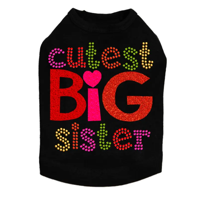 Cutest Big Sister - Dog Tank