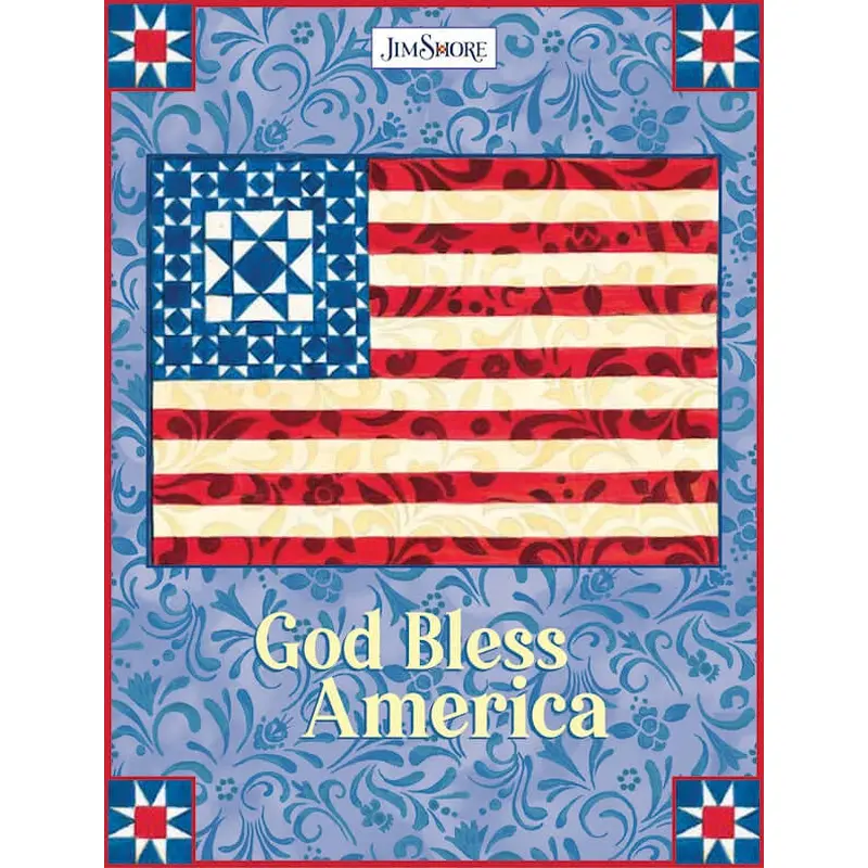 God Bless America Lined Journal