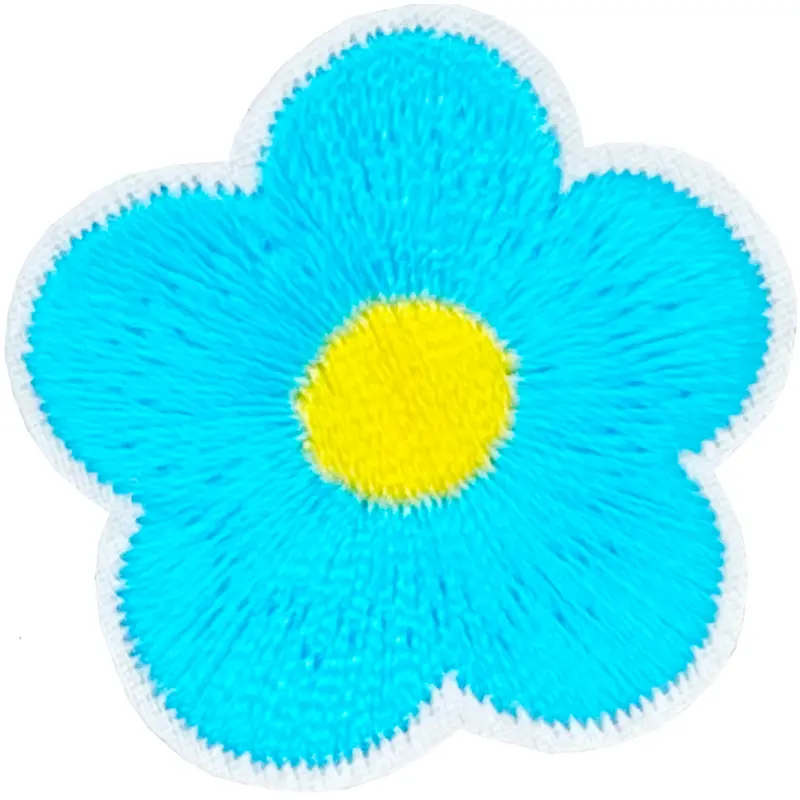Small 5 Petal Flower (Turquoise) - Patch