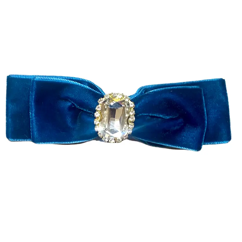 Luxurious Velvet Bow Hair Clip