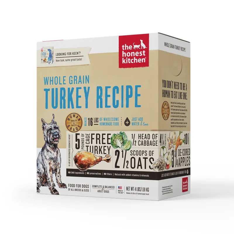 Honest Kitchen Whole Grain Turkey Recipe