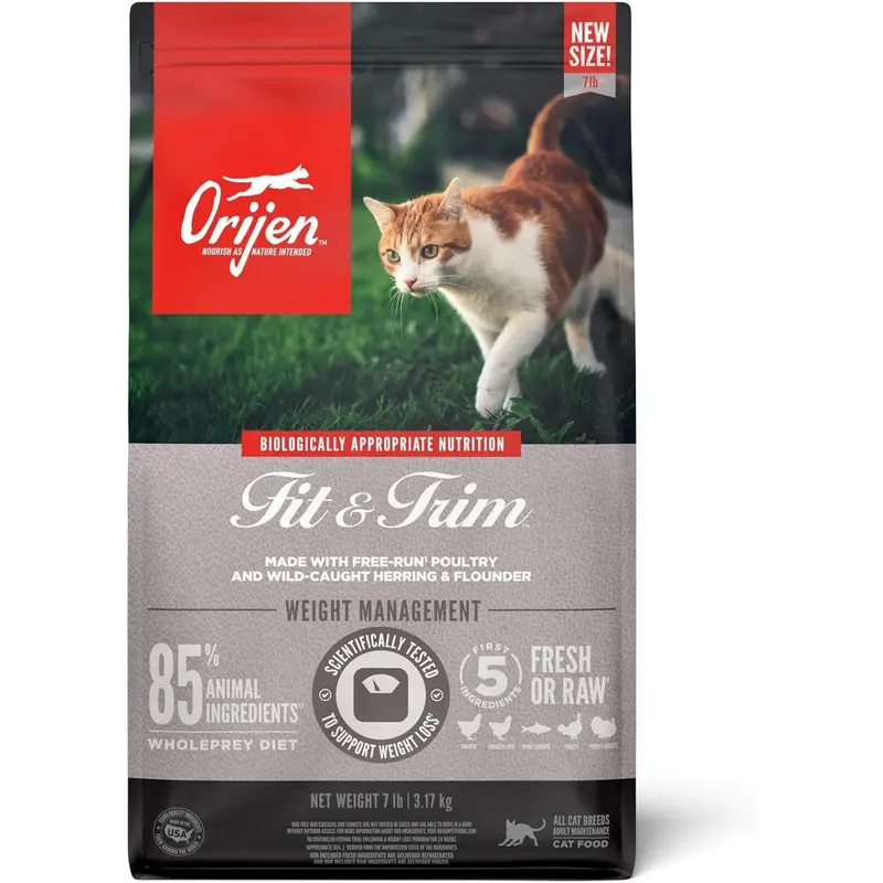 Orijen Fit & Trim Dry Cat Food 7lb