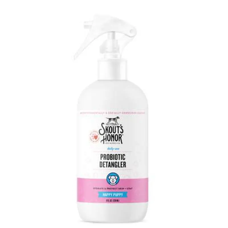 Skouts Honor Grooming Happy Puppy Probiotic Detangler 8oz