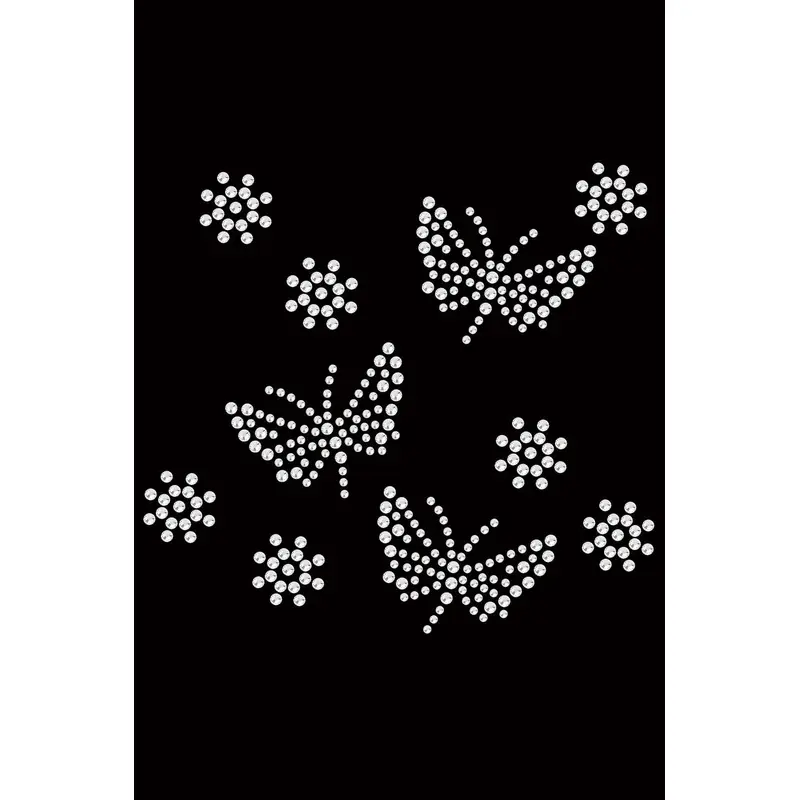 Small Rhinestone Butterflies - Custom Tutu