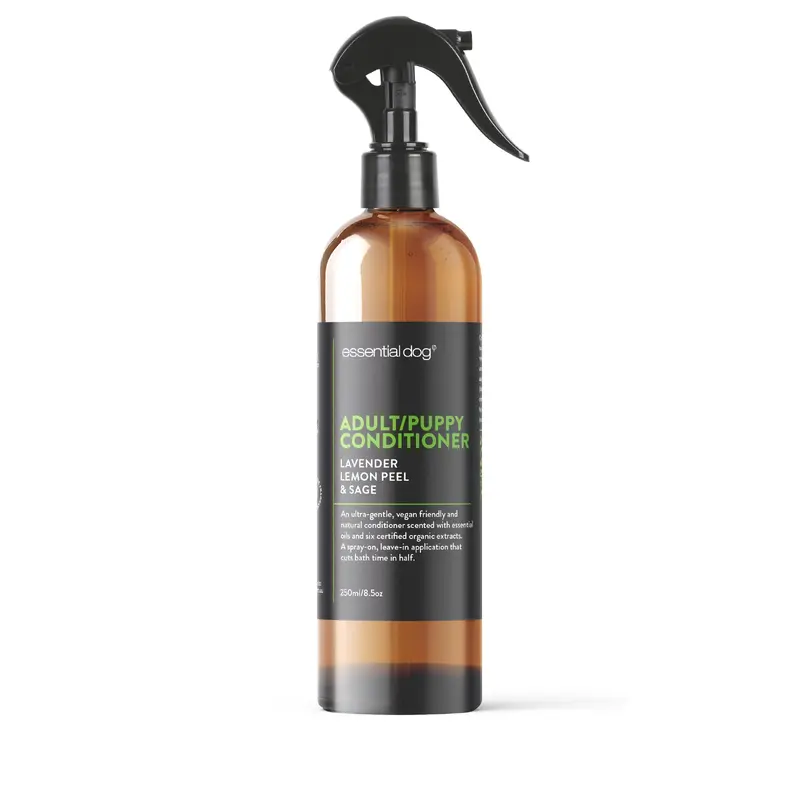 Essential Dog Adult/Puppy Conditioner (Lavender, Lemon Peel & Sage) 250ml