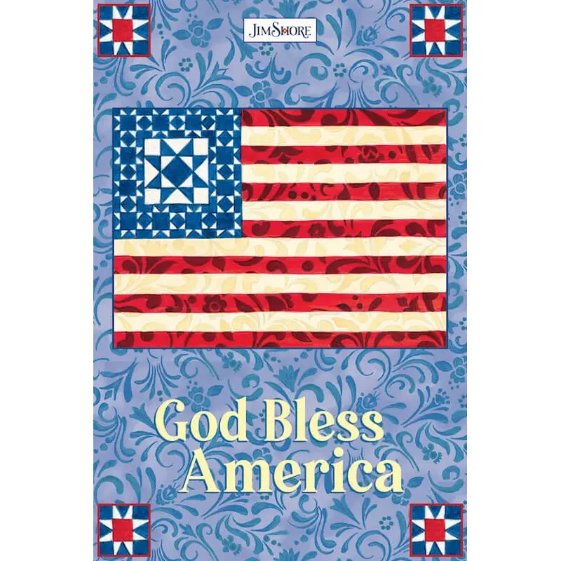 God Bless America Mini Notebook