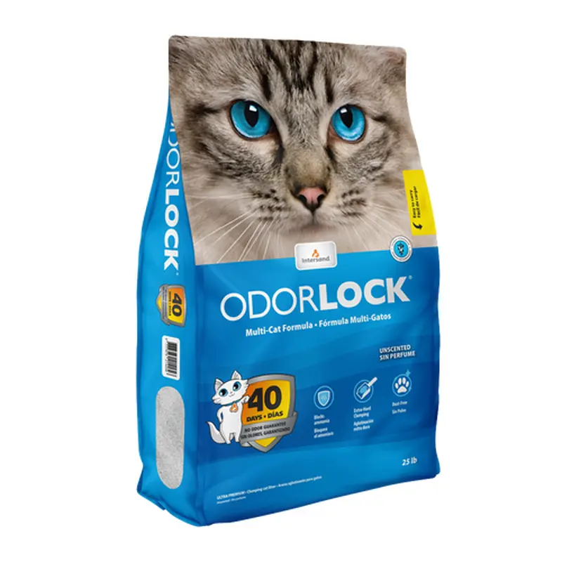 Intersand Odourlock Ultra premium multi-cat litter formula 25lb