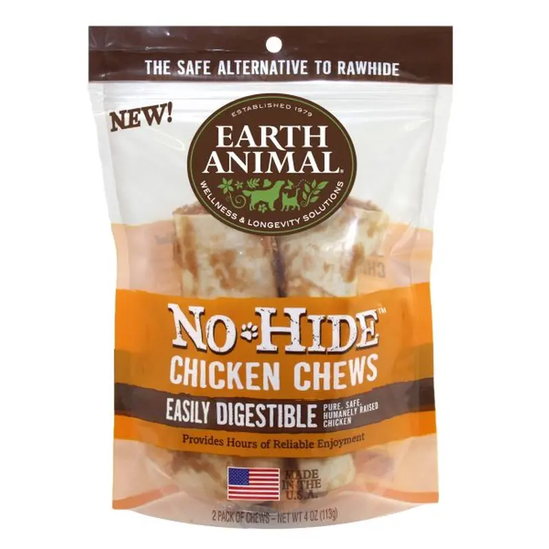 Earth Animal Chicken 4" Chews 2 Pack