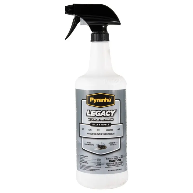 Pyranha Legacy Sweat Proof Fly Spray 32oz