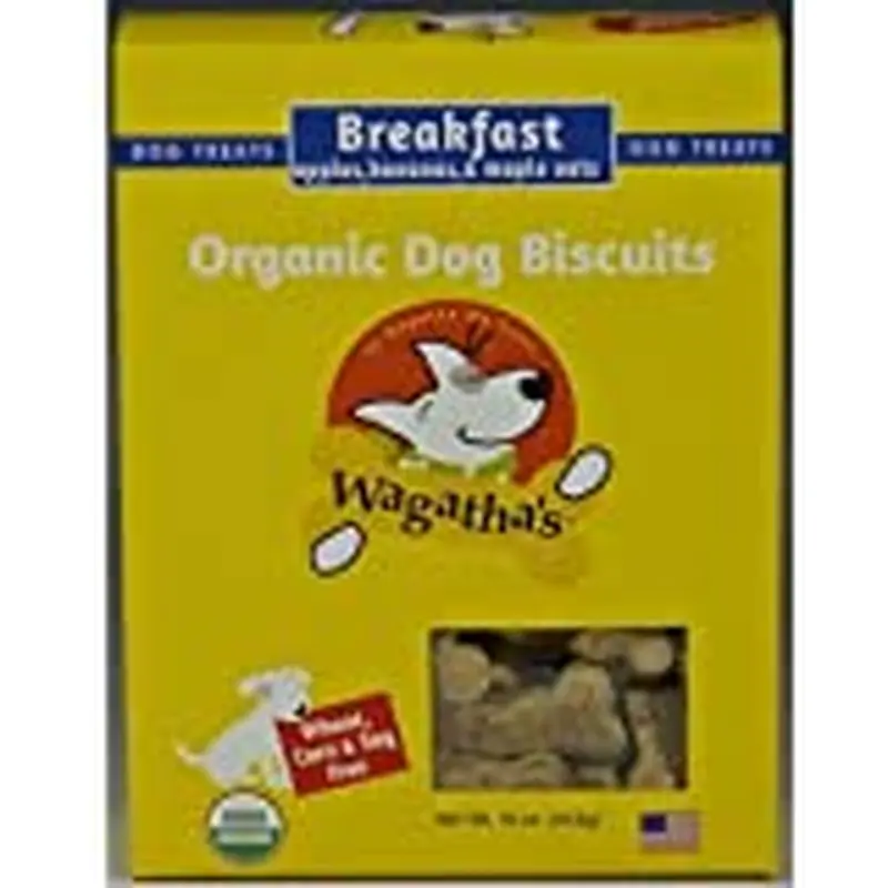 Wagatha's Organic Dog Biscuits 8oz Breakfast Biscuit