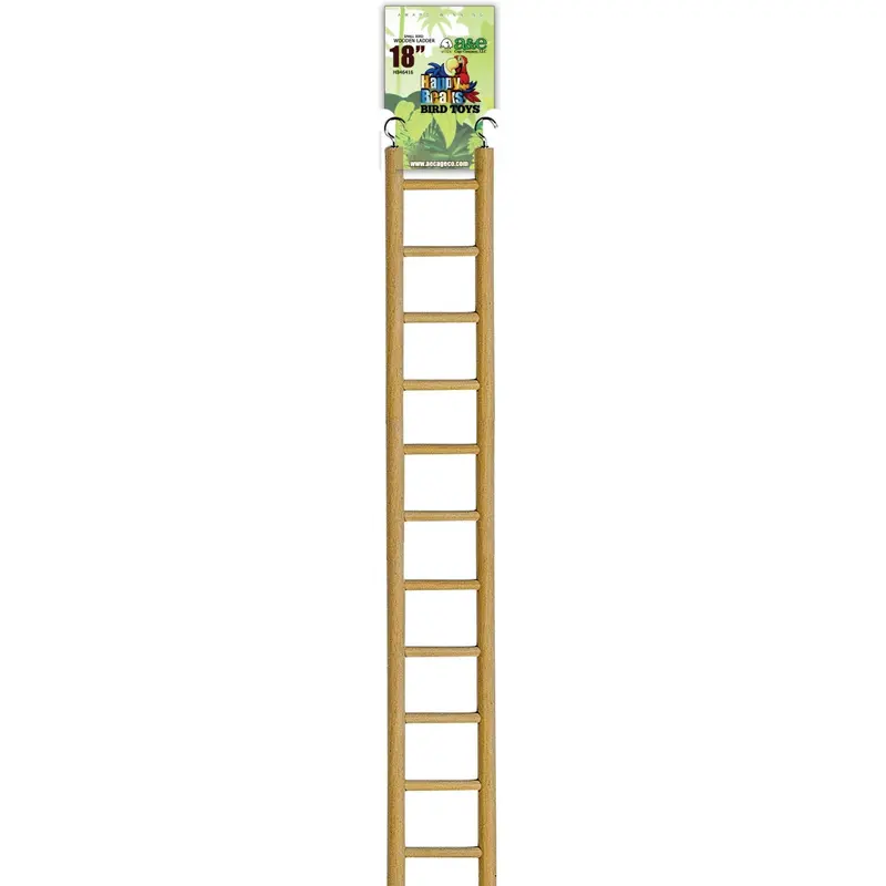 A&E Cage Co 18in 0.5 Diameter Small Ladder Bird Toy