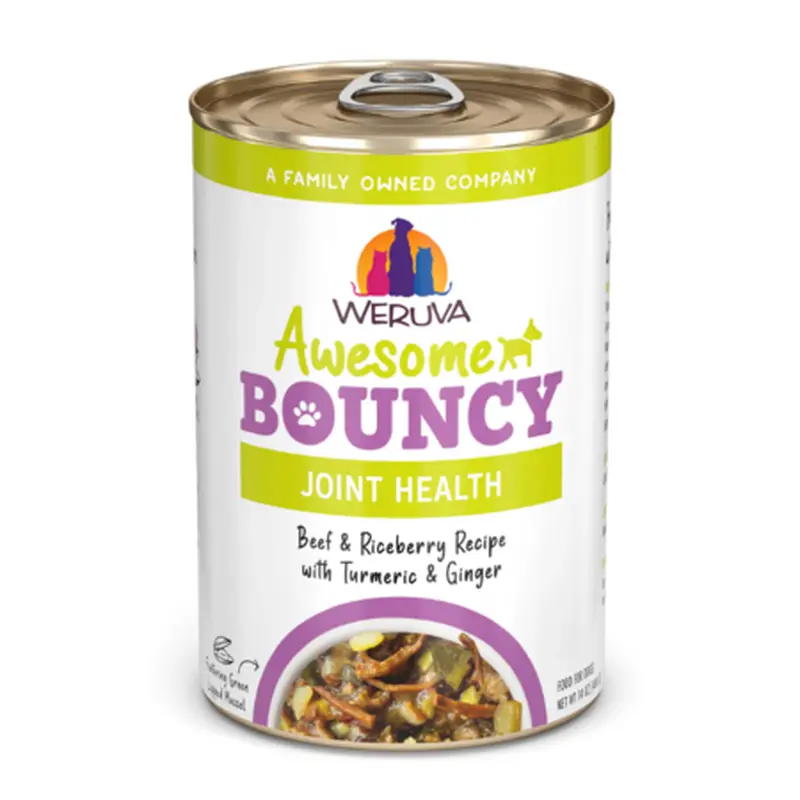 Weruva Dog Can Awesome Bouncy Beef Rice 14 oz